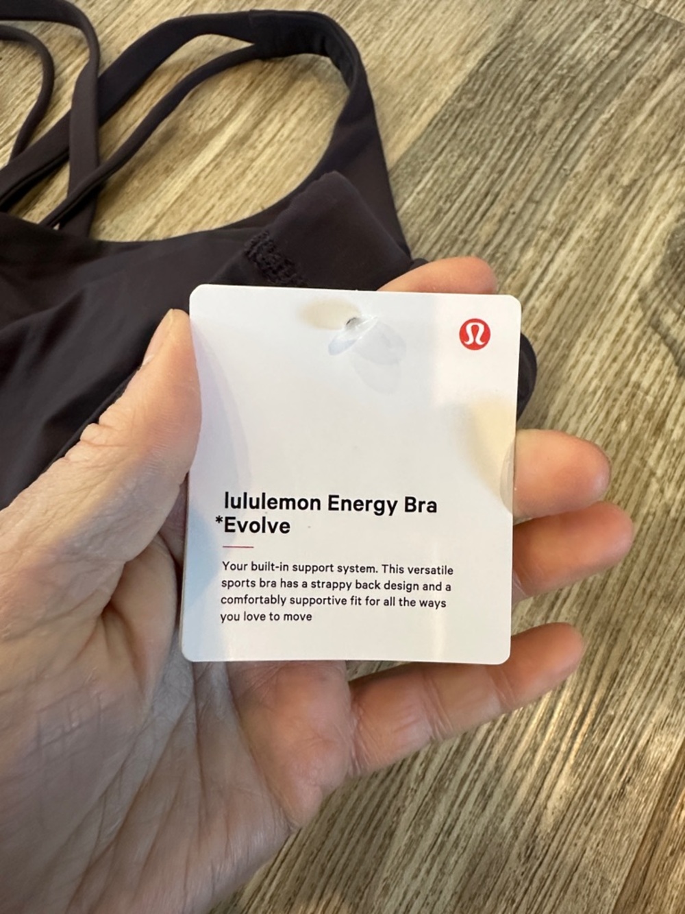 NEW with tags! Lululemon Energy Bra *Evolve
Atmospheric Purple XL - Picture 3 of 4